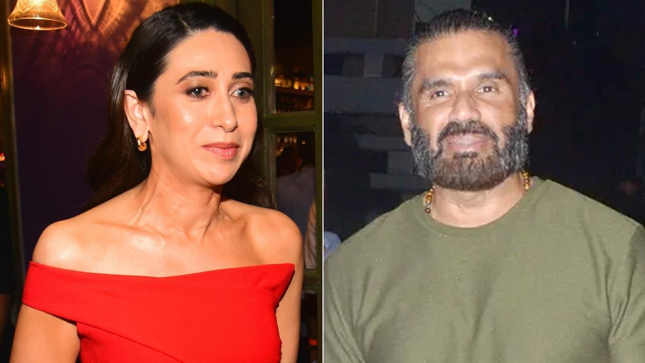 Karisma Kapoor calls Suniel Shetty the biggest prankster