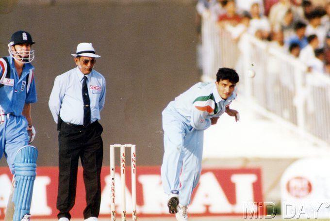 Quite an impressive bowler was Sourav Ganguly, when it came to claiming a few wickets at vital intervals