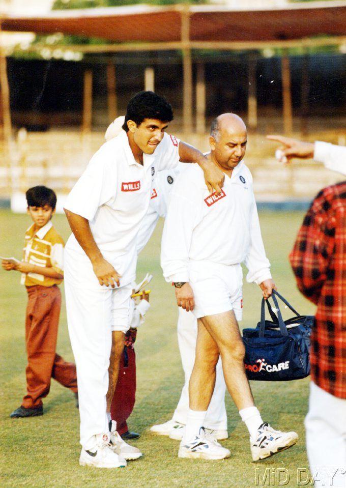 In picture: Sourav Ganguly during a fitness session - an area he always needed focus on.