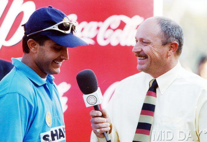 In picture: Sourav Ganguly during an interview. Ganguly is known for his cheeky quotes as well as bold statements.