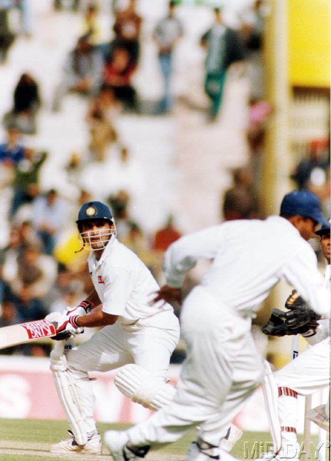Sourav Ganguly's batting average in Test cricket is 42.17.