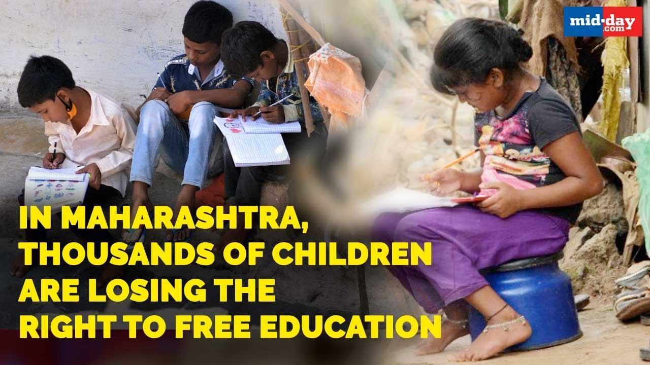 In Maharashtra, thousands of children are losing the right to free education