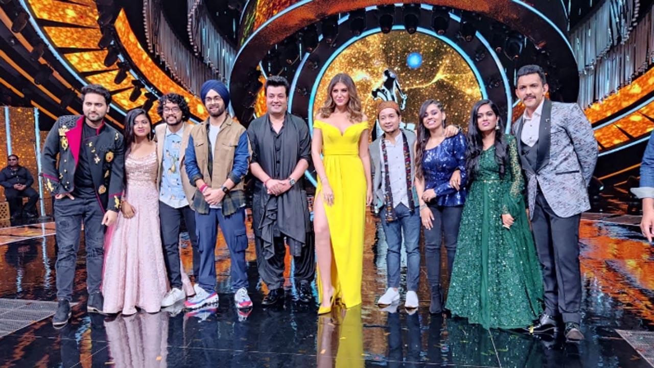 Varun Sharma, Manjot Singh, Elnaaz Norouzi promote 'Chutzpah' on 'Indian Idol'