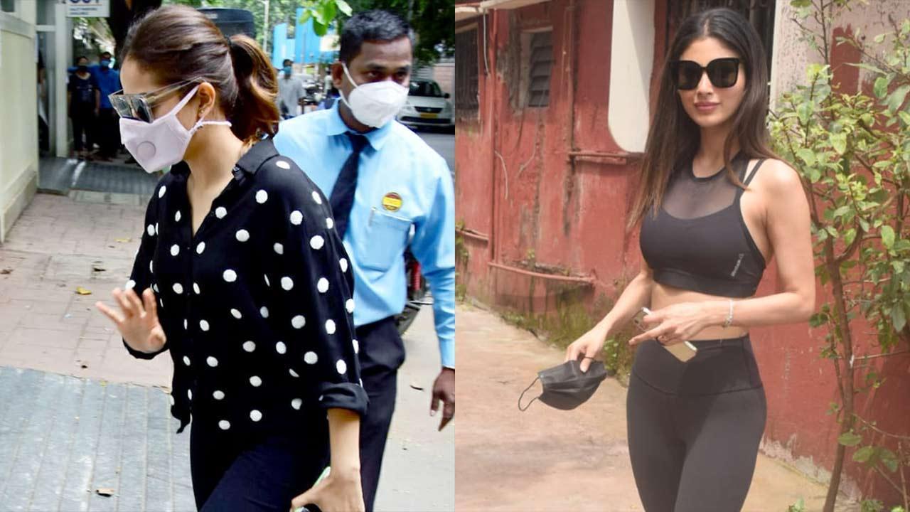 Mira Rajput, Mahesh Bhupathi, Saira Bhupathi, Mouni Roy snapped in Mumbai