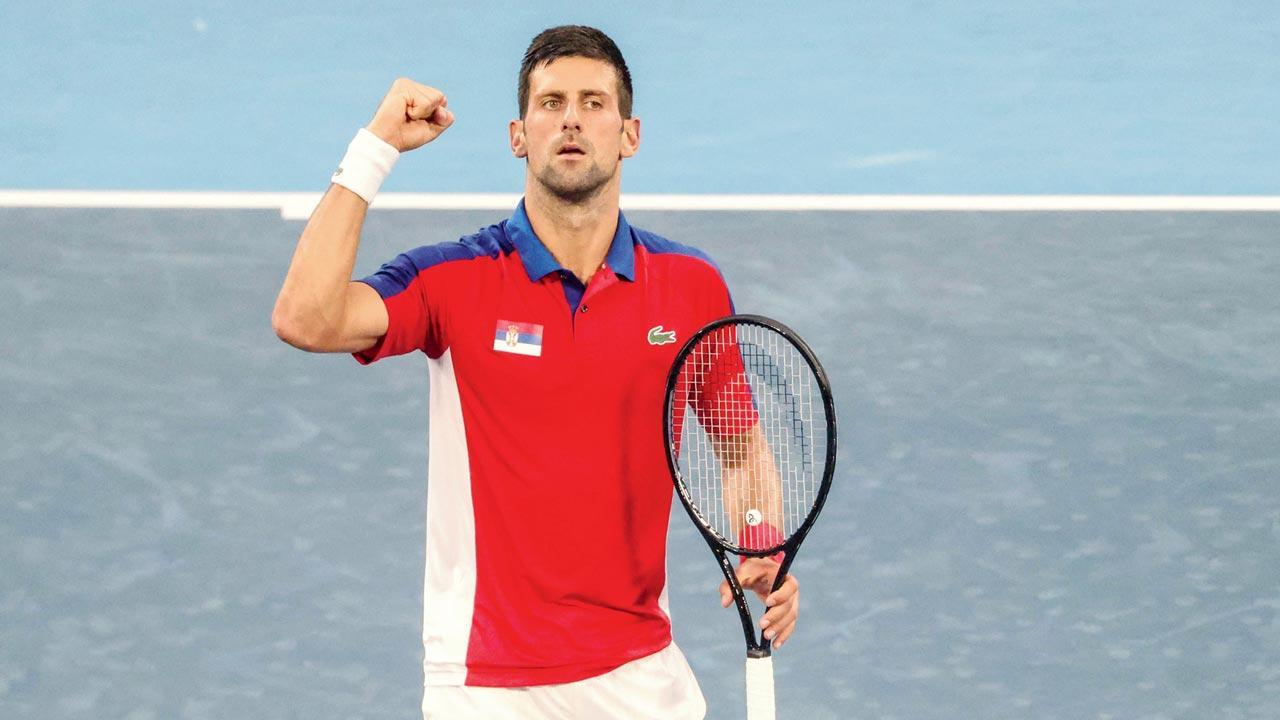 Djoko, Osaka power on