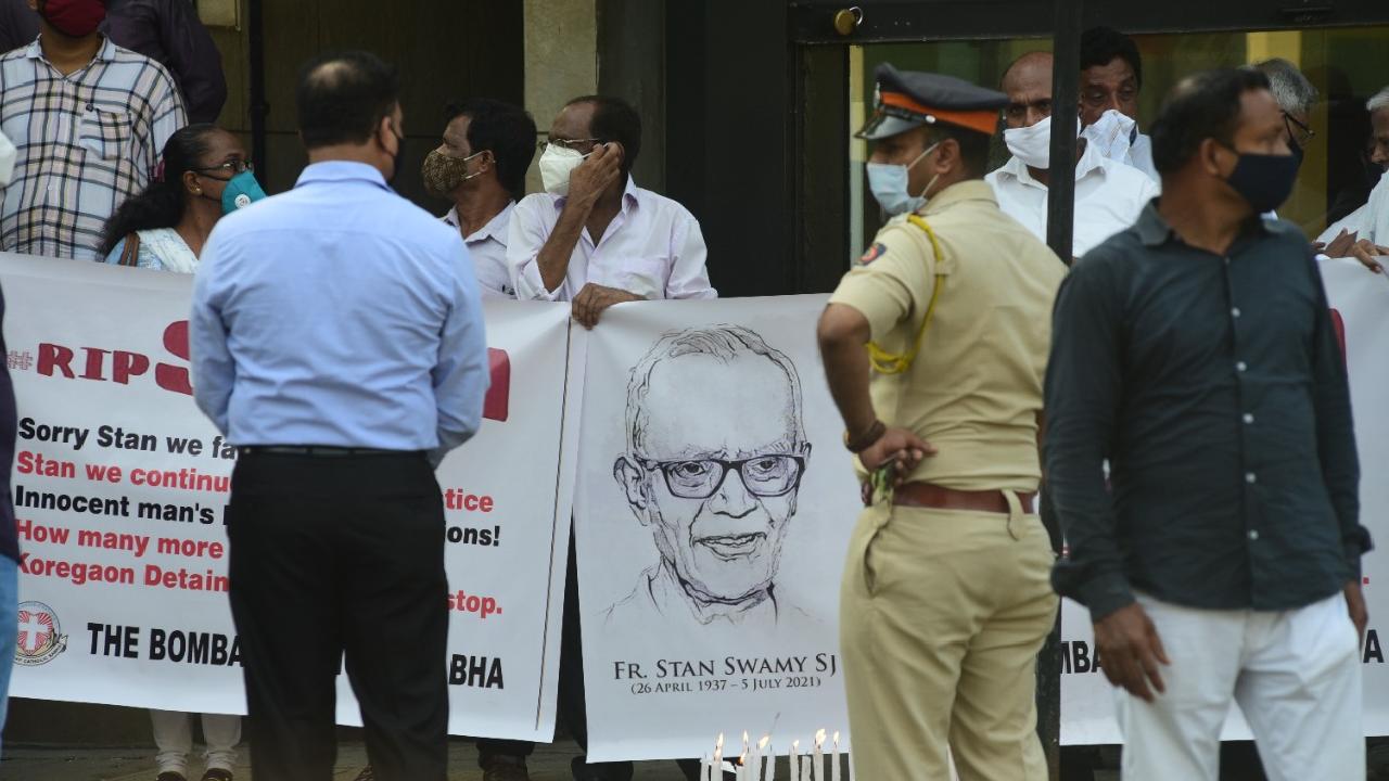 India rejects criticism over handling of Father Stan Swamy's case