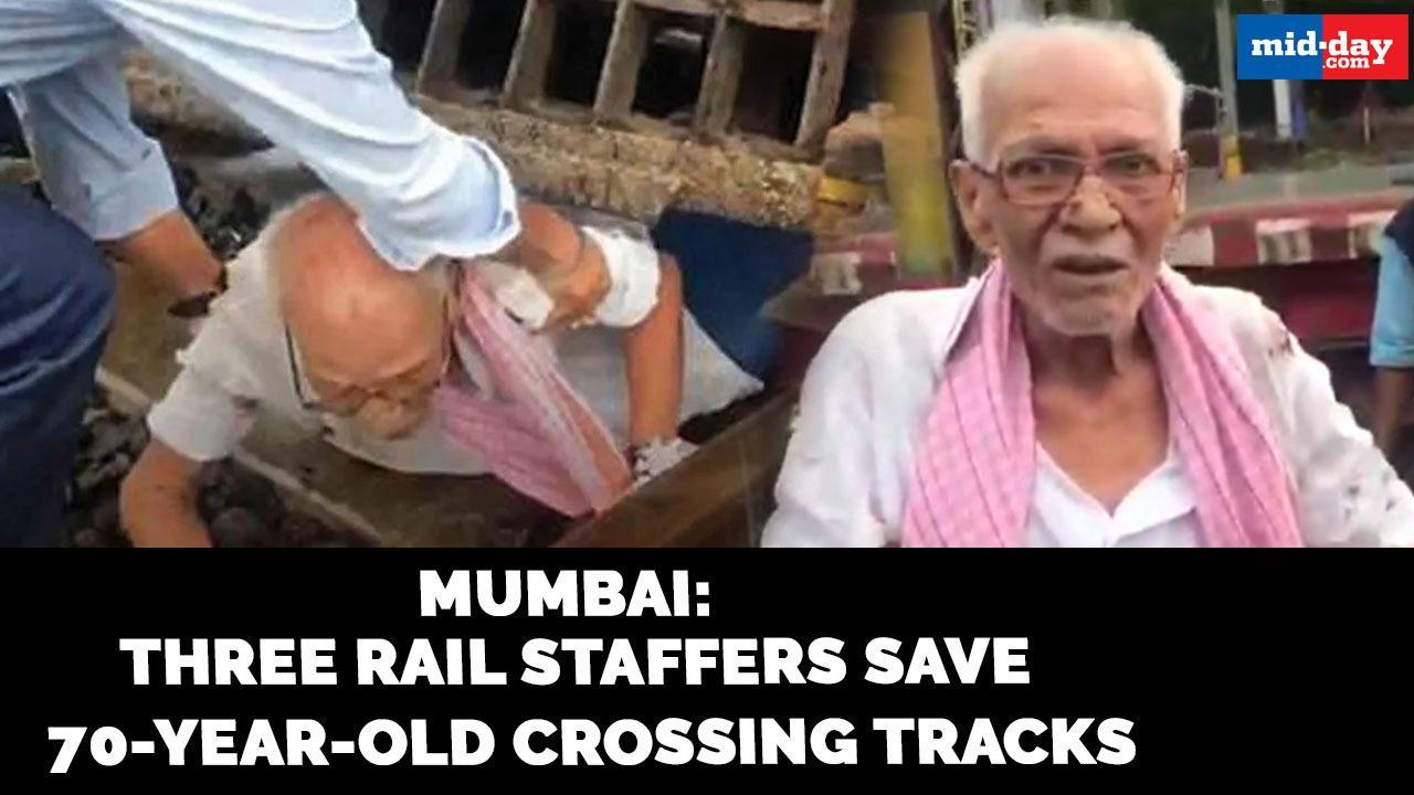 Mumbai: Three rail staffers save 70-year-old crossing tracks