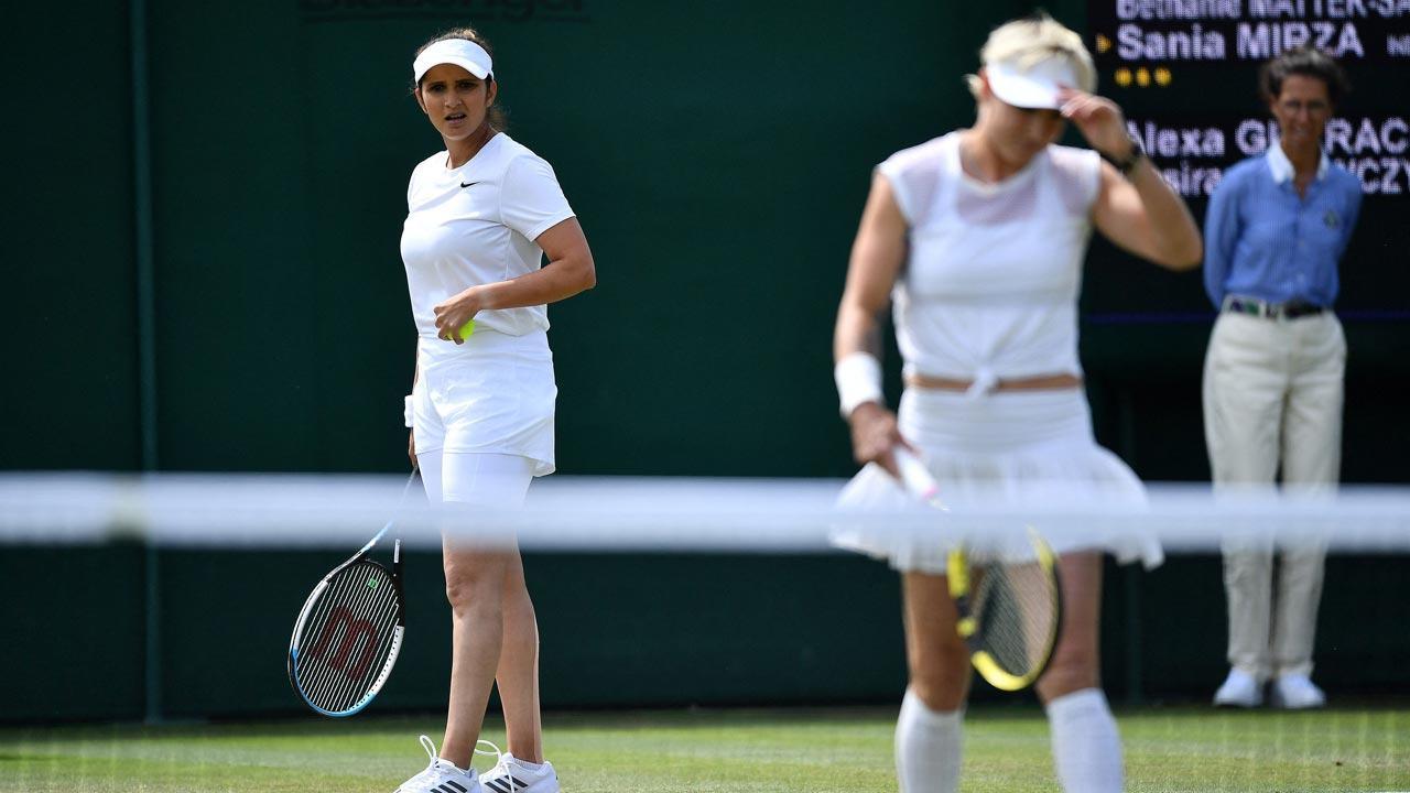 Mirza-Mattek-Sands bow out of women’s doubles