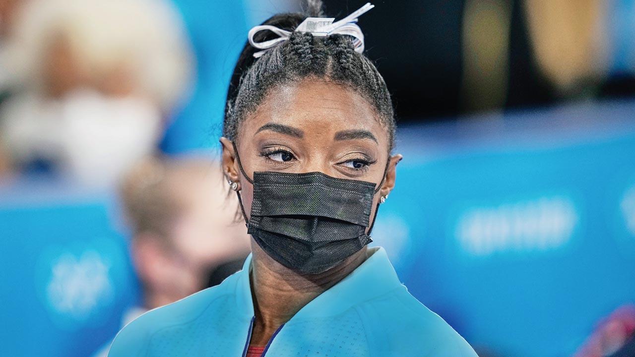 Gymnast Simone Biles still struggling with ‘strangest, weirdest feeling’