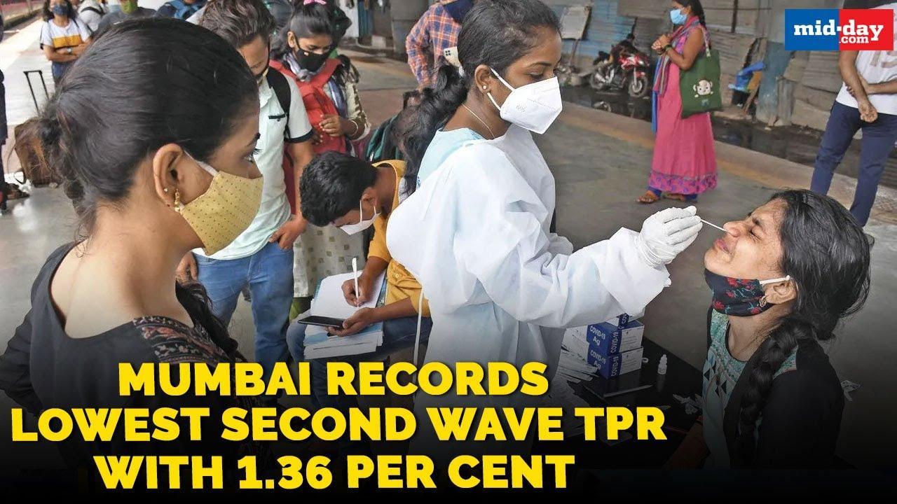 Mumbai records lowest second wave TPR with 1.36 per cent