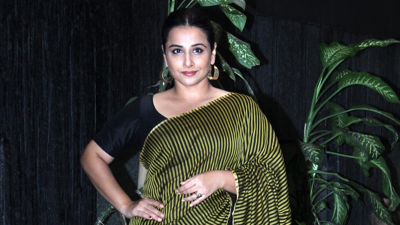 Vidya Balan says'I am told I am knotty' in her latest Instagram post