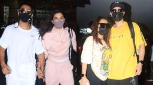 Airport Diaries: Zaid Darbar with Gauahar Khan, Neha Kakkar, Rohanpreet clicked