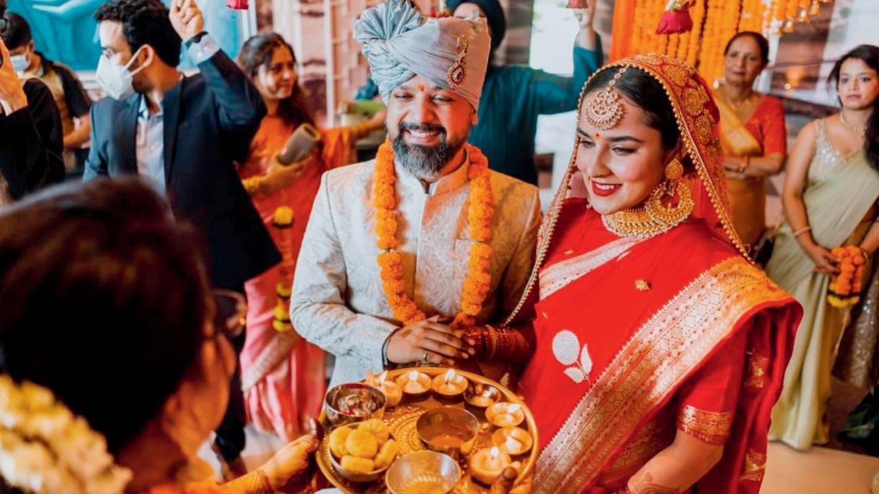 Anand Tiwari and Angira Dhar tie the knot; surprise fans