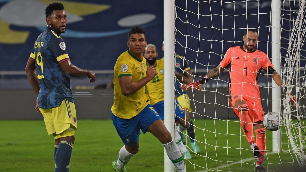 Copa America: Robert Firmino, Casemiro score goals as Brazil defeats Colombia