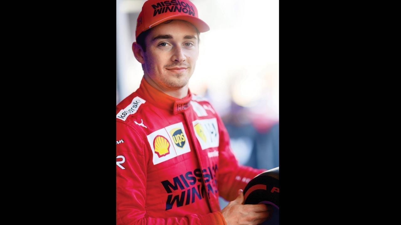 Ferrari’s Charles Leclerc claims pole at Azerbaijan GP