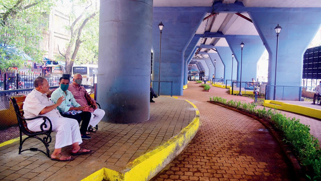 Mumbai: Dadar TT’s garden under flyover opens for public