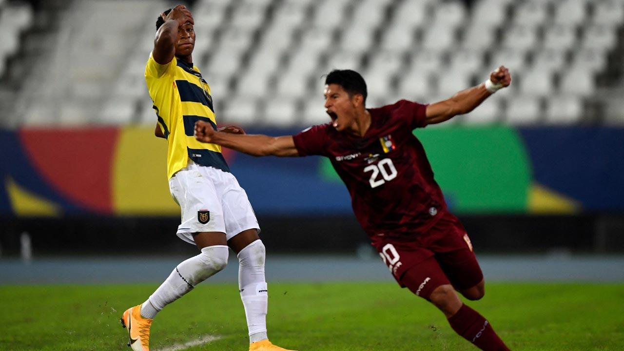 Copa America: Last gasp Hernandez snatches draw for Venezuela against Ecuador