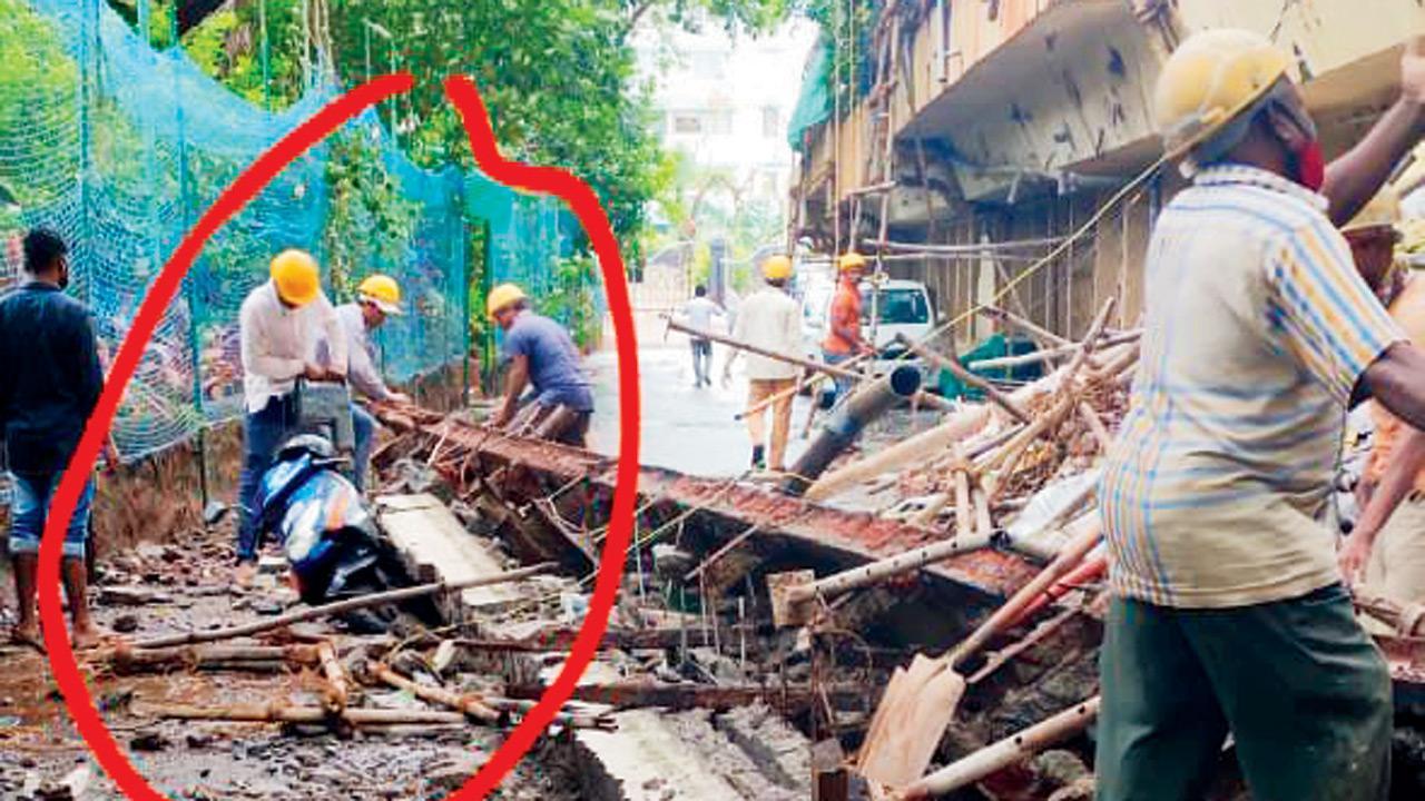 Grand Paradi parapet collapse: Relatives, friends rally for badly injured Khushrow Boyce