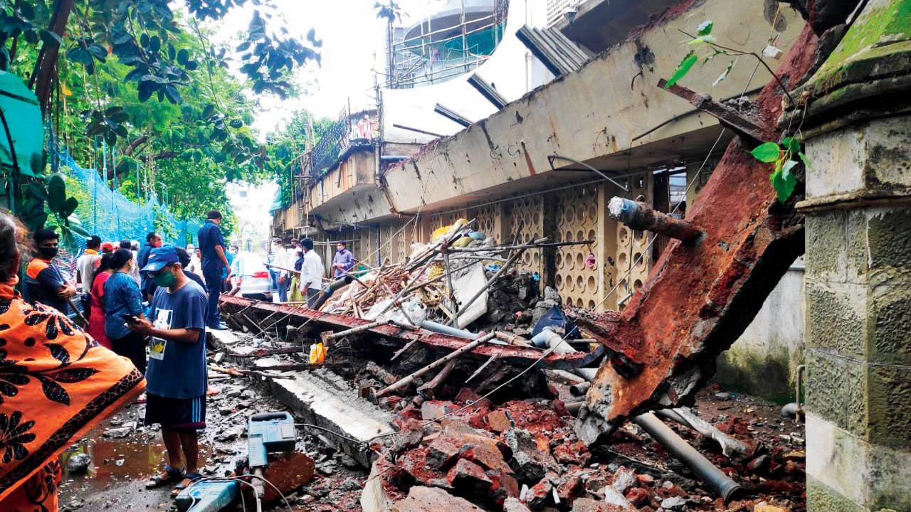 Posh South Bombay building to get BMC notice after slab fall
