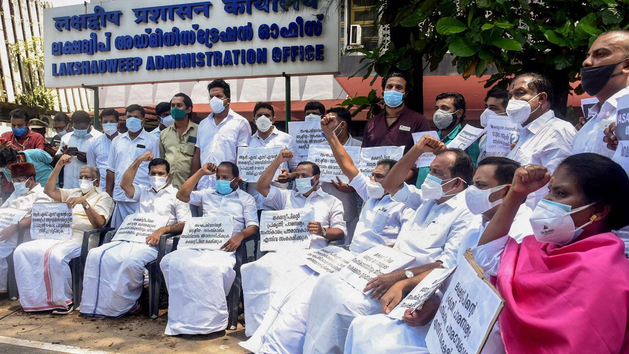 Recall Patel: Lakshadweep residents on 12 hrs hunger strike