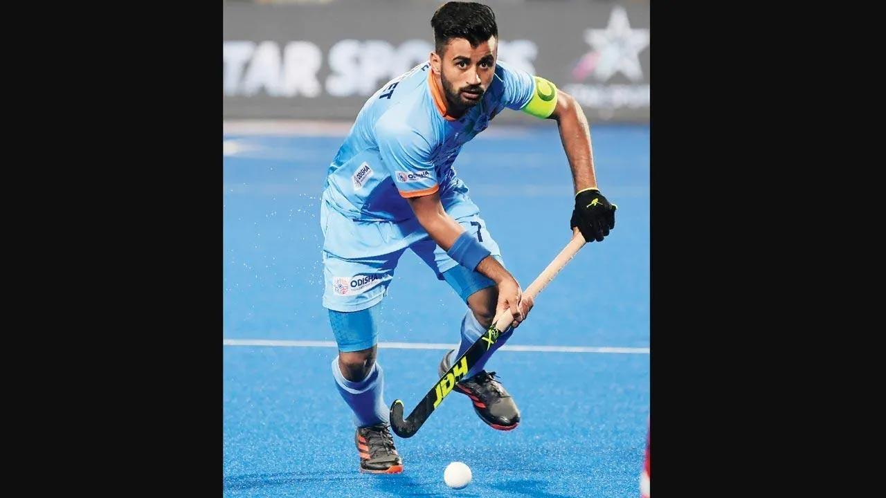 Manpreet Singh to lead Indian men’s hockey team at Tokyo Olympics