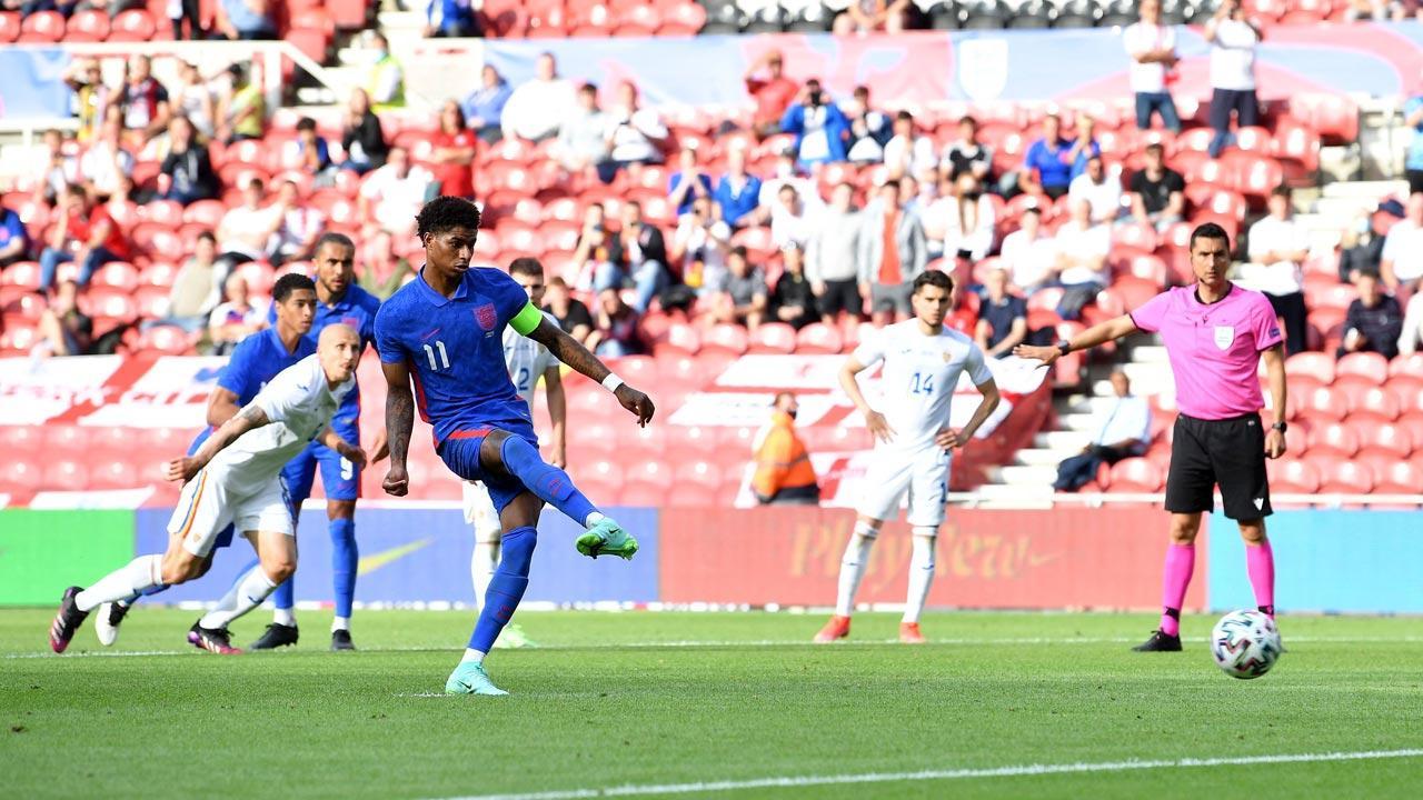 Euro 2020 warm-up: Marcus Rashford scores in England’s victory