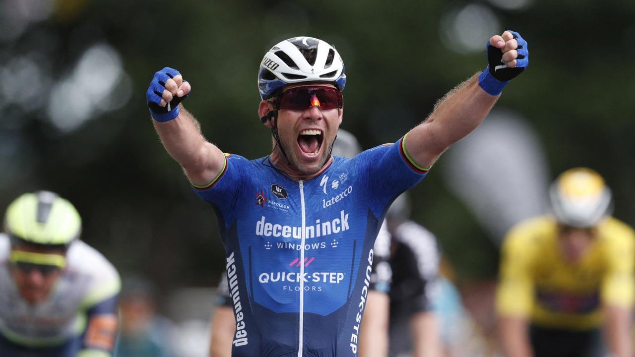 Mark Cavendish wins first stage Tour de France in five years