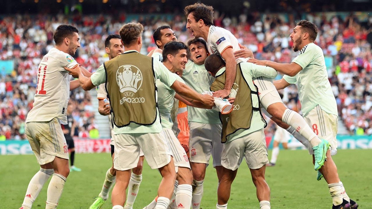 Euro 2020: Spain prevail 5-3 in extra-time epic with Croatia to reach quarterfinals