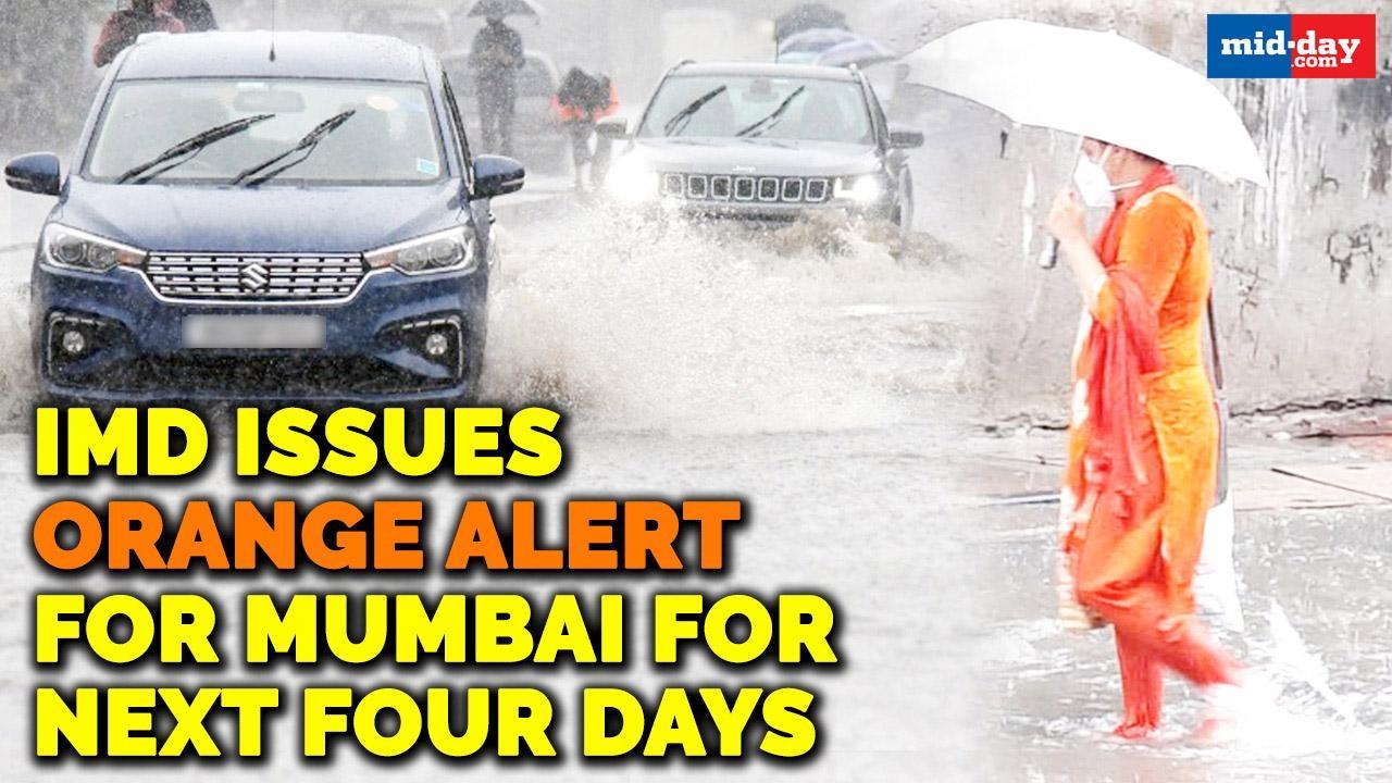Mumbai Rains: IMD issues an Orange Alert for city for next four days