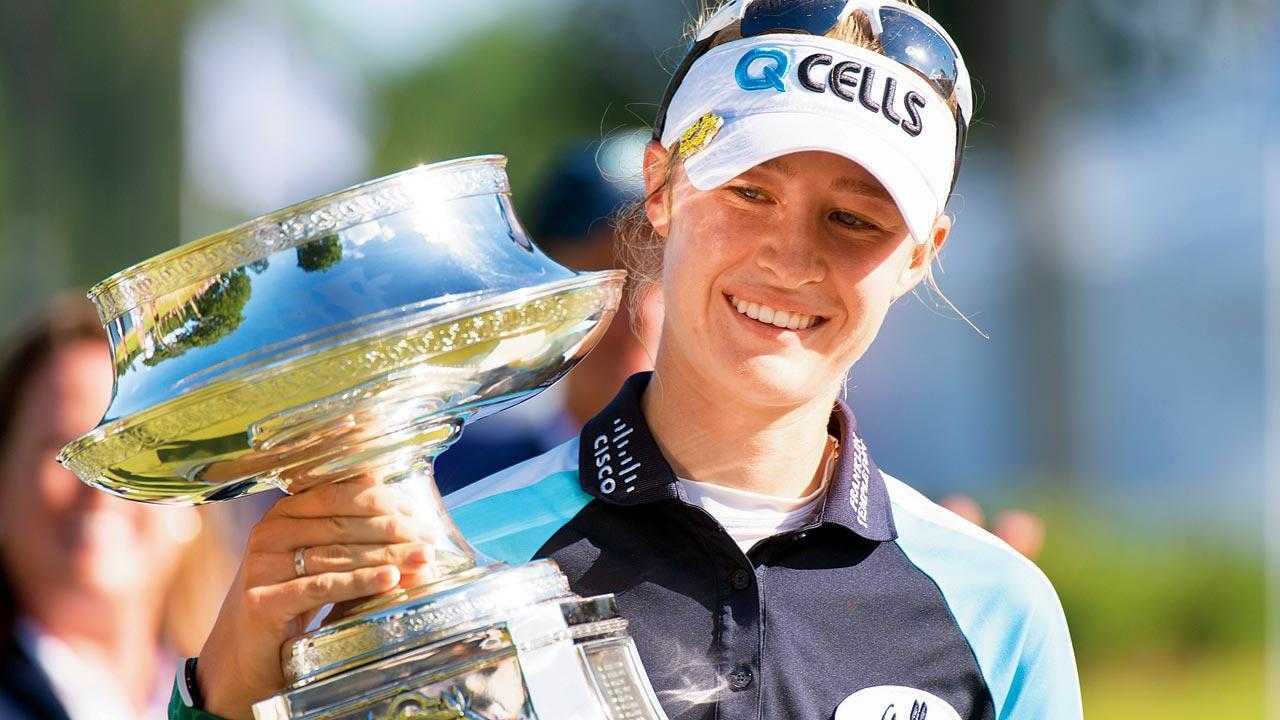 Nelly Korda wins PGA title to become World No. 1