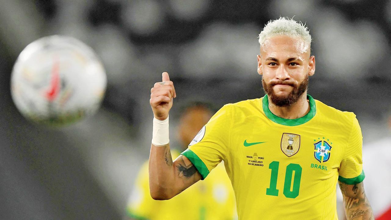 Copa America: Emotional Neymar fires Brazil into quarters