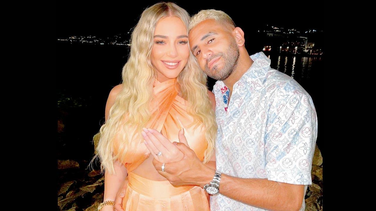 Manchester City star Riyad Mahrez proposes to Taylor Ward with ring worth Rs 4.14 crore