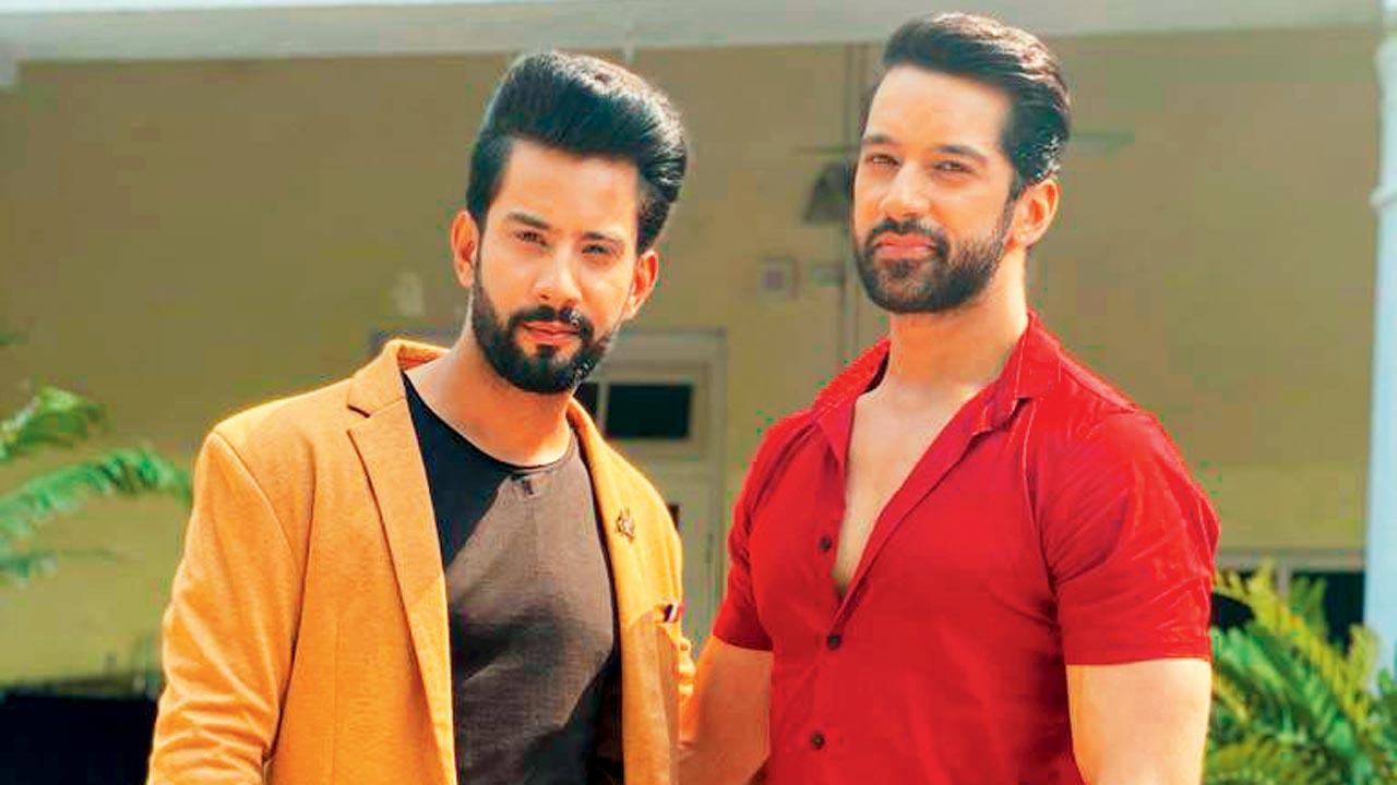 Buddies at work! Saahil Uppal and Karan Vohra collaborate for 'Pinjara Khubsurti Ka'