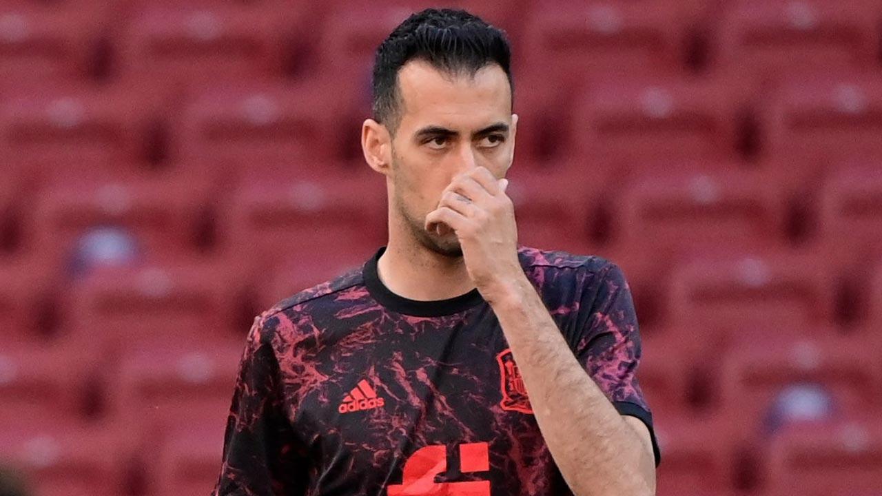 Euro 2020: Spain skipper Sergio Busquets tests positive for Covid-19