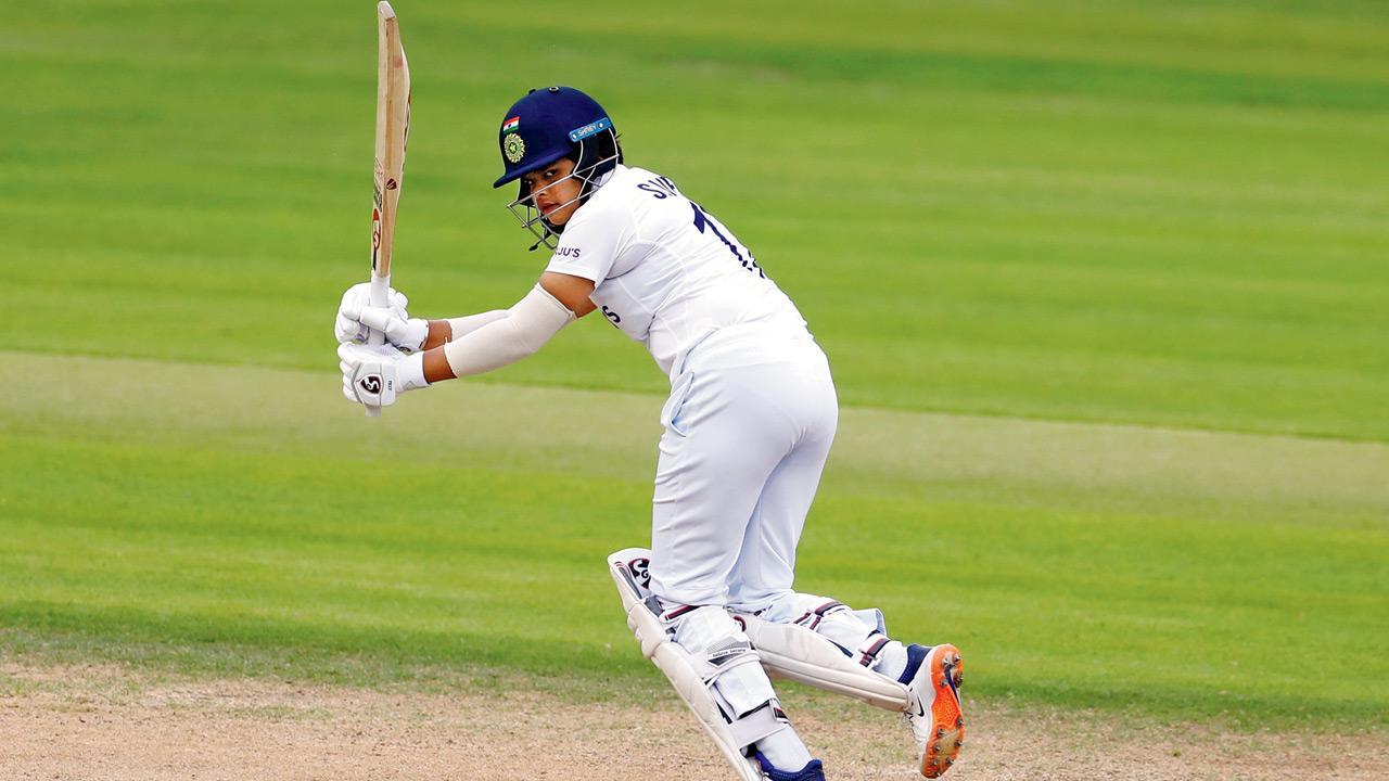 Women's Test Day Three: Shafali Verma on song!