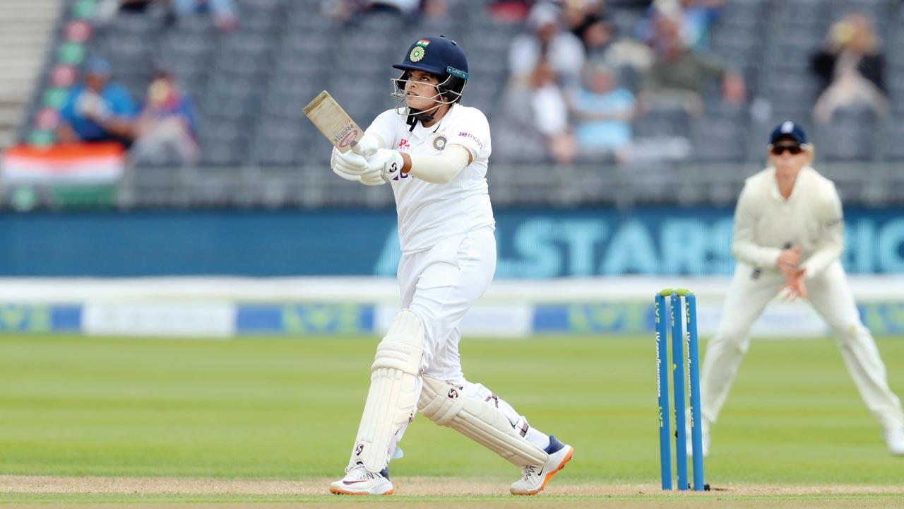 Women's Test: Shafali Verma misses ton; India falter after solid start