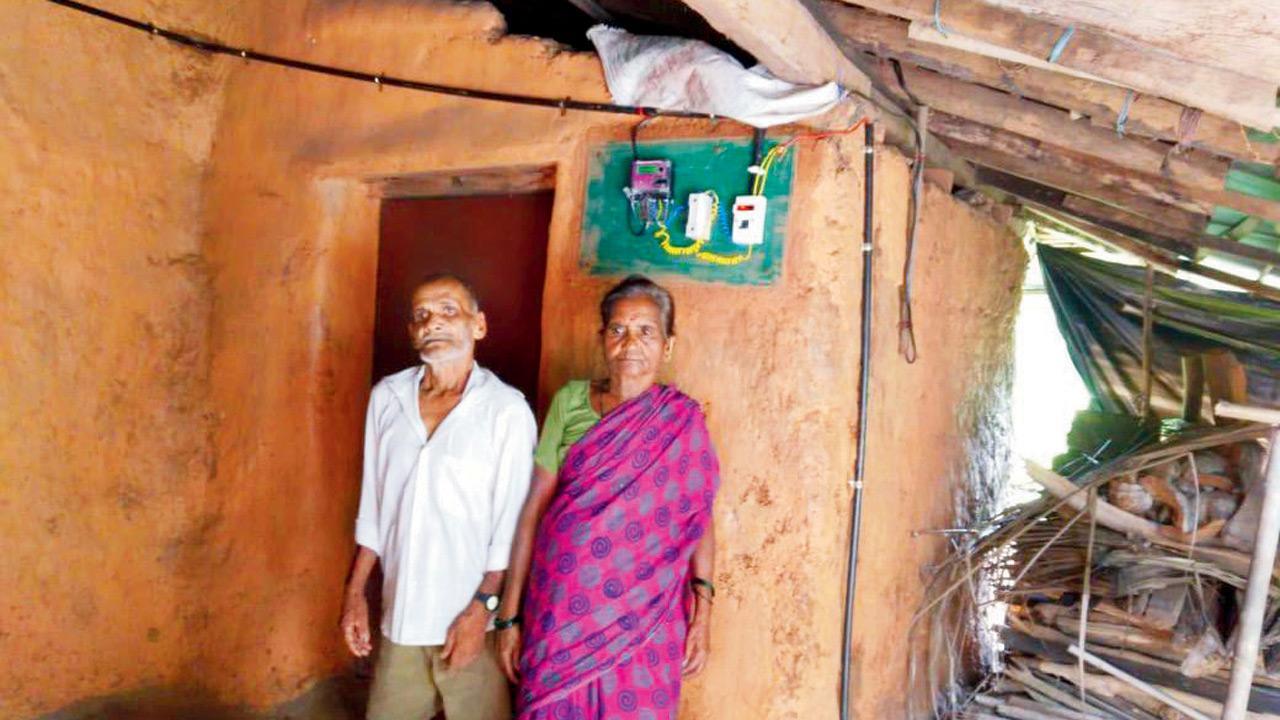 Mid-day Impact: Hearing, speech-impaired Sindhudurg couple gets electricity in their hut