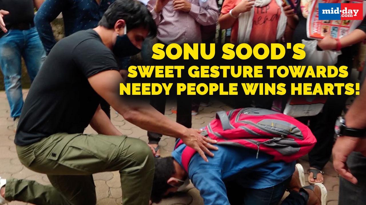 Sonu Sood's sweet gesture towards needy people wins hearts