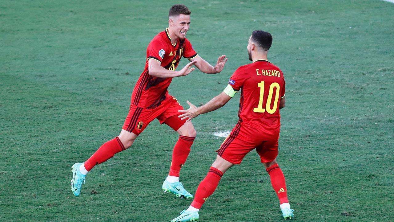 Euro 2020: Thorgan Hazard stunner enough for Belgium to oust Portugal and Ronaldo