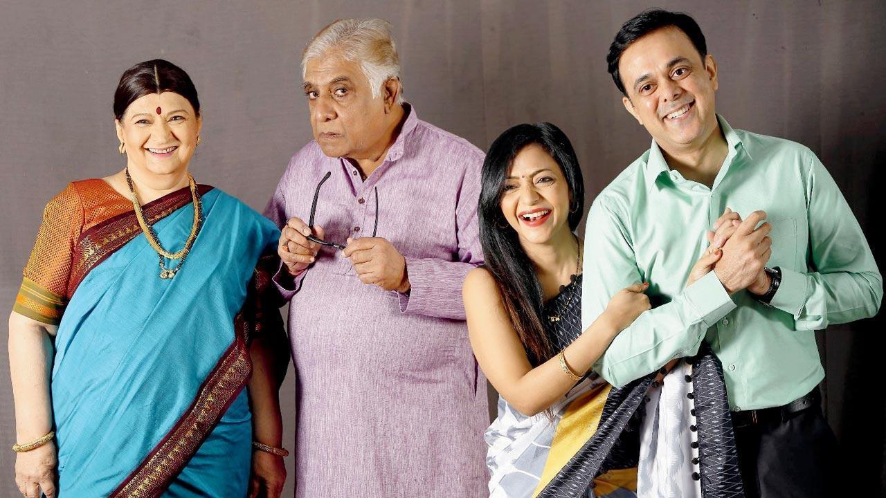 'Wagle Ki Duniya' cast is game for fun post hectic shoot