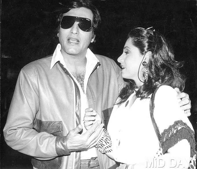 In picture: Dimple Kapadia with Vinod Khanna in the film 'Aakhri Adalat', which released in 1988.