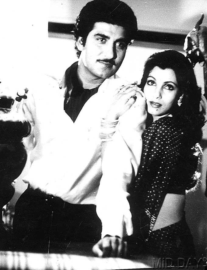 In picture: Dimple Kapadia with Raj Babbar in 'Aitbaar', which released in 1985.