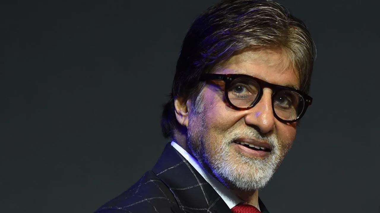 Amitabh Bachchan shares picture posing with his 'co-star'