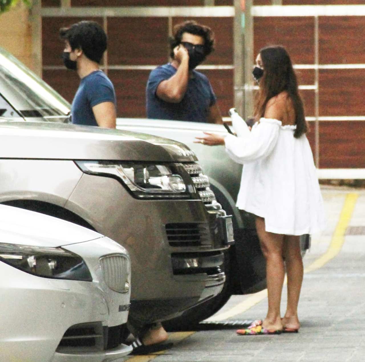 Malaika Arora opted for a short white dress and fashionistas couldn't get over her sultry side. The fitness diva is surely soaring the temperature in this gloomy season.