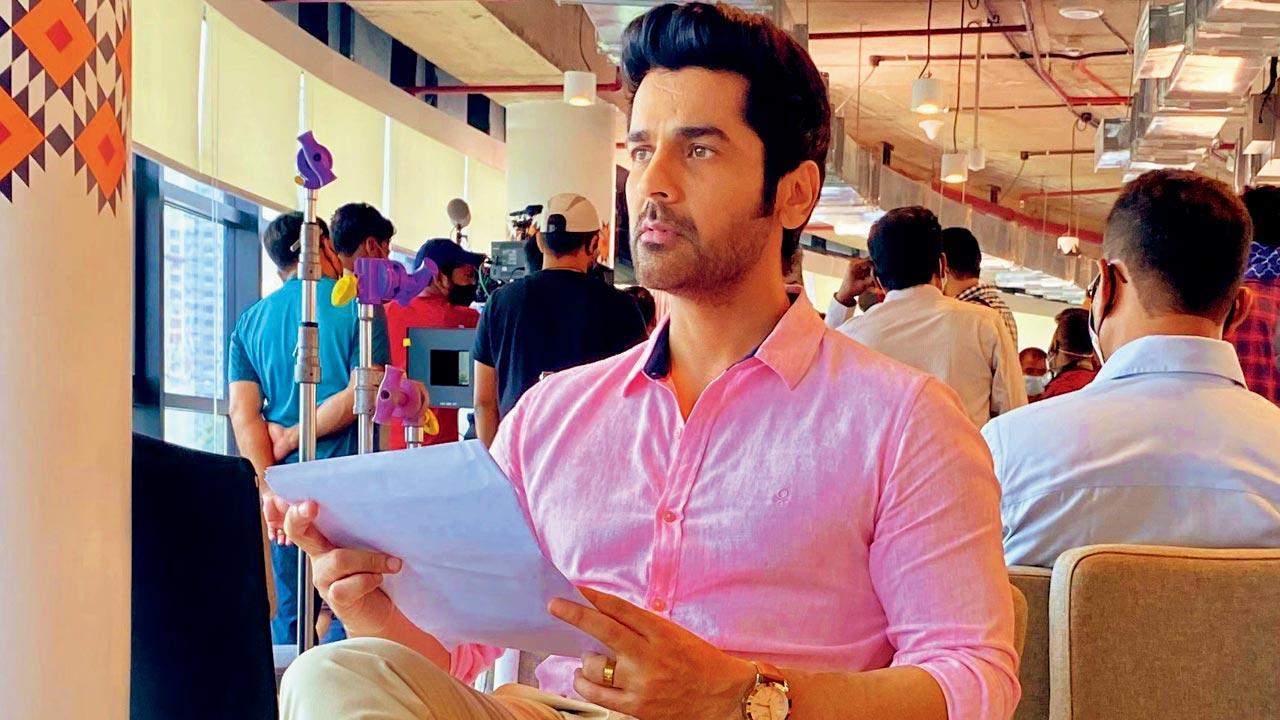 Back in action! Arjan Bajwa starts shooting for his upcoming Amazon Prime Series