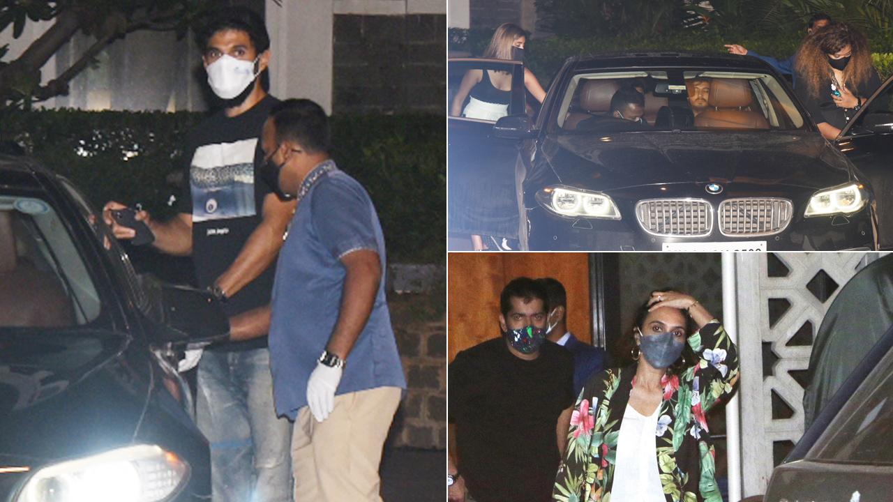 Actor Aditya Roy Kapur, Rohit Dhawan with wife Jaanvi Desai Dhawan, producer Aarti Shetty, Arjun Kapoor's cousin-actor Mohit Marwah, were among other Bollywood celebrities who were photographed outside the 5-star hotel in Mumbai, where Arjun's birthday was celebrated.