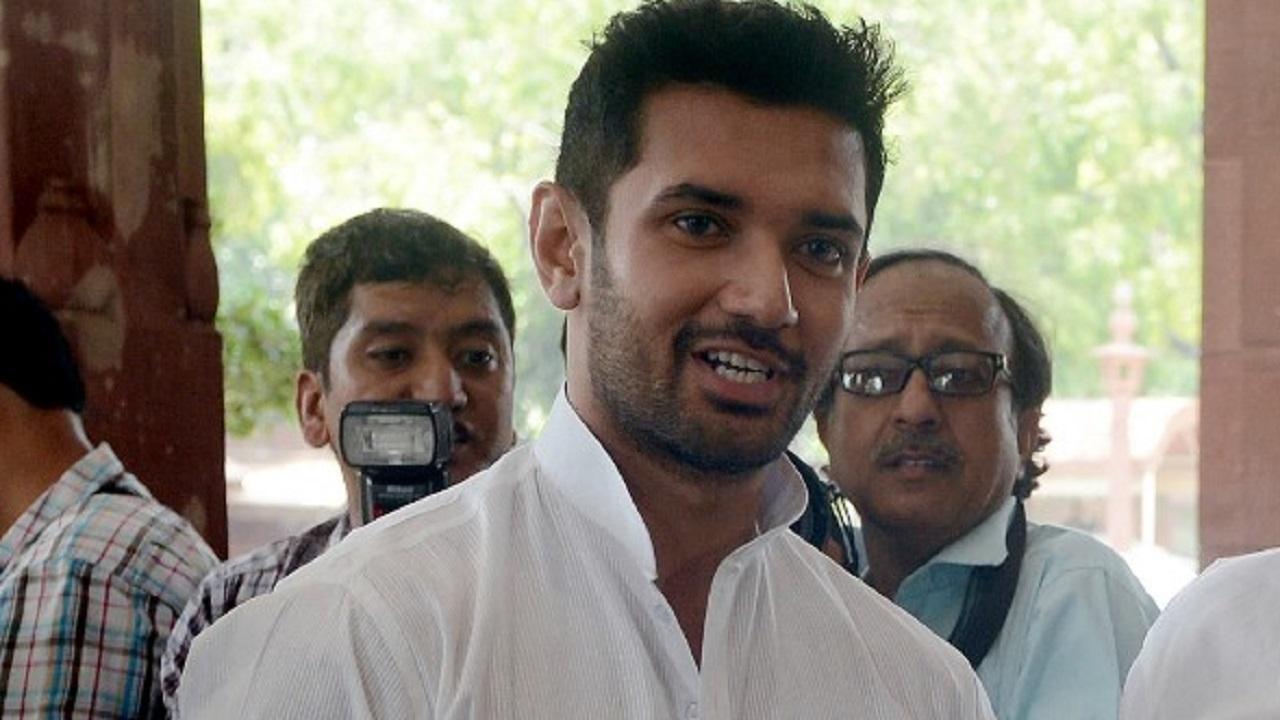 Chirag Paswan removed as LJP's national president, protest erupts in Patna