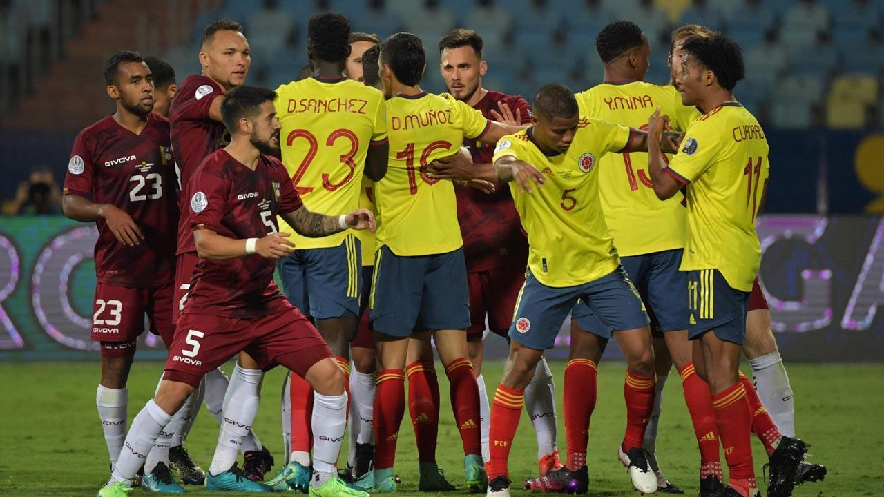 Copa America: Dogged Venezuela hold Colombia to goalless draw