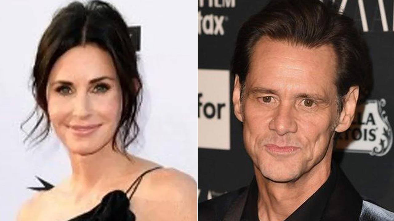 Courteney Cox admits she once had a crush on 'Ace Ventura' co-star Jim Carrey