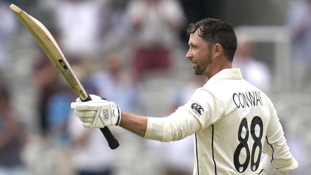 New Zealand's Devon Conway marks Test debut with Lord’s hundred